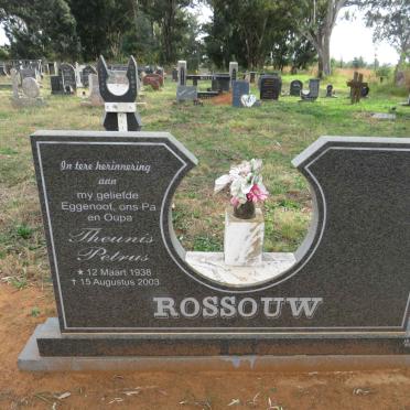 ROSSOUW Theunis Petrus 1938-2003