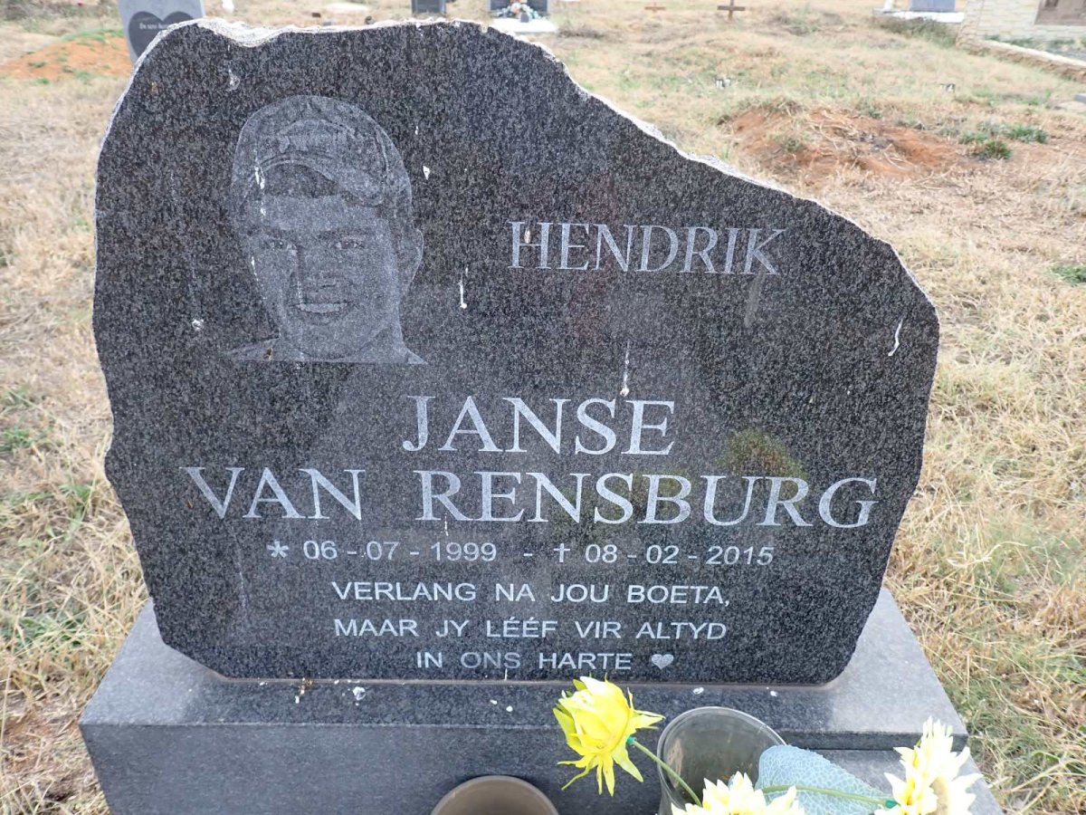 RENSBURG Hendrik, Janse van 1999-2015 