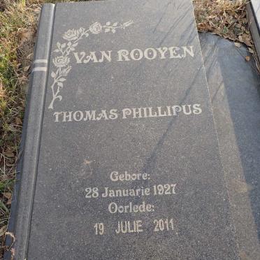 ROOYEN Thomas Phillipus, van 1927-2011 & Maria Elizabeth BLOEM 1927-2006 _1