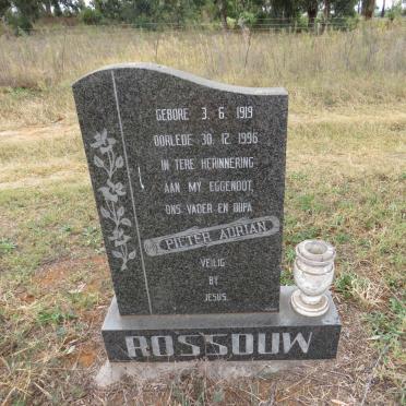 ROSSOUW Pieter Adrian 1919-1996