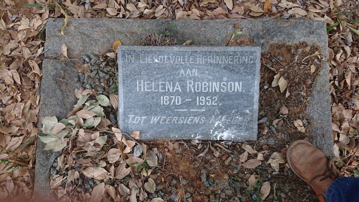 ROBINSON Helena 1870-1952