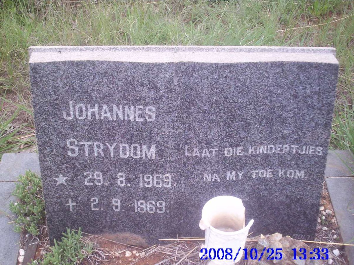 STRYDOM Johannes 1969-1969