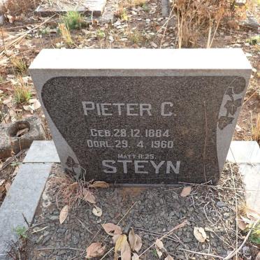 STEYN Pieter C. 1884-1960