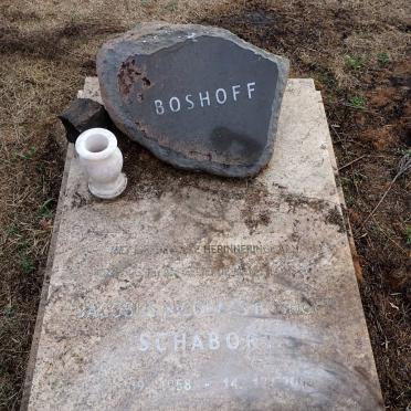 SCHABORT Jacobus Nicolaas Boshoff 1958-2008 _1