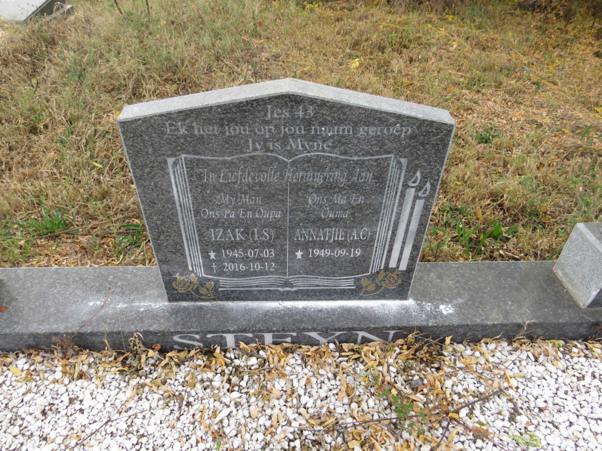 STEYN I.S. 1945-2016 & A.C. 1949-