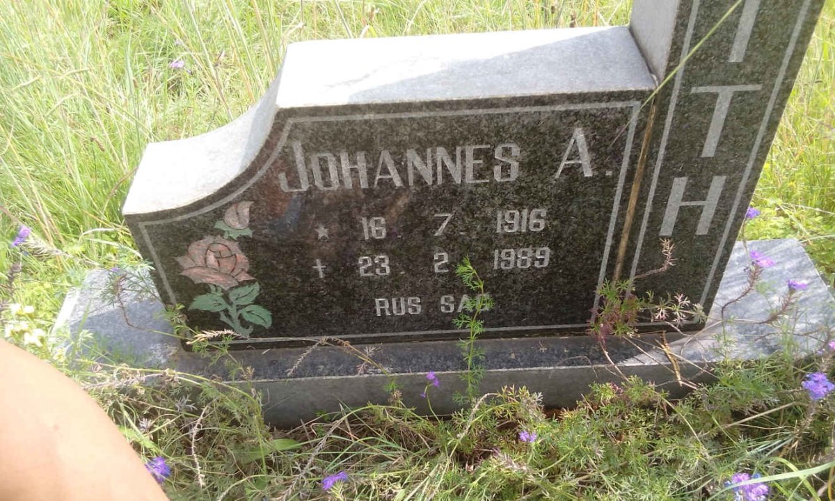 SMITH Johannes A. 1916-1989