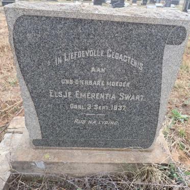 SWART Elsje Emerentia -1937