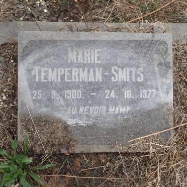 SMITS Marie, TEMPERMAN 1900-1977