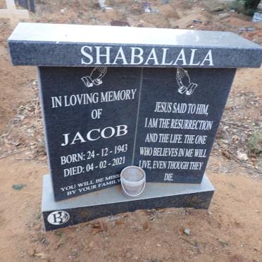 SHABALALA Jacob 1943-2021