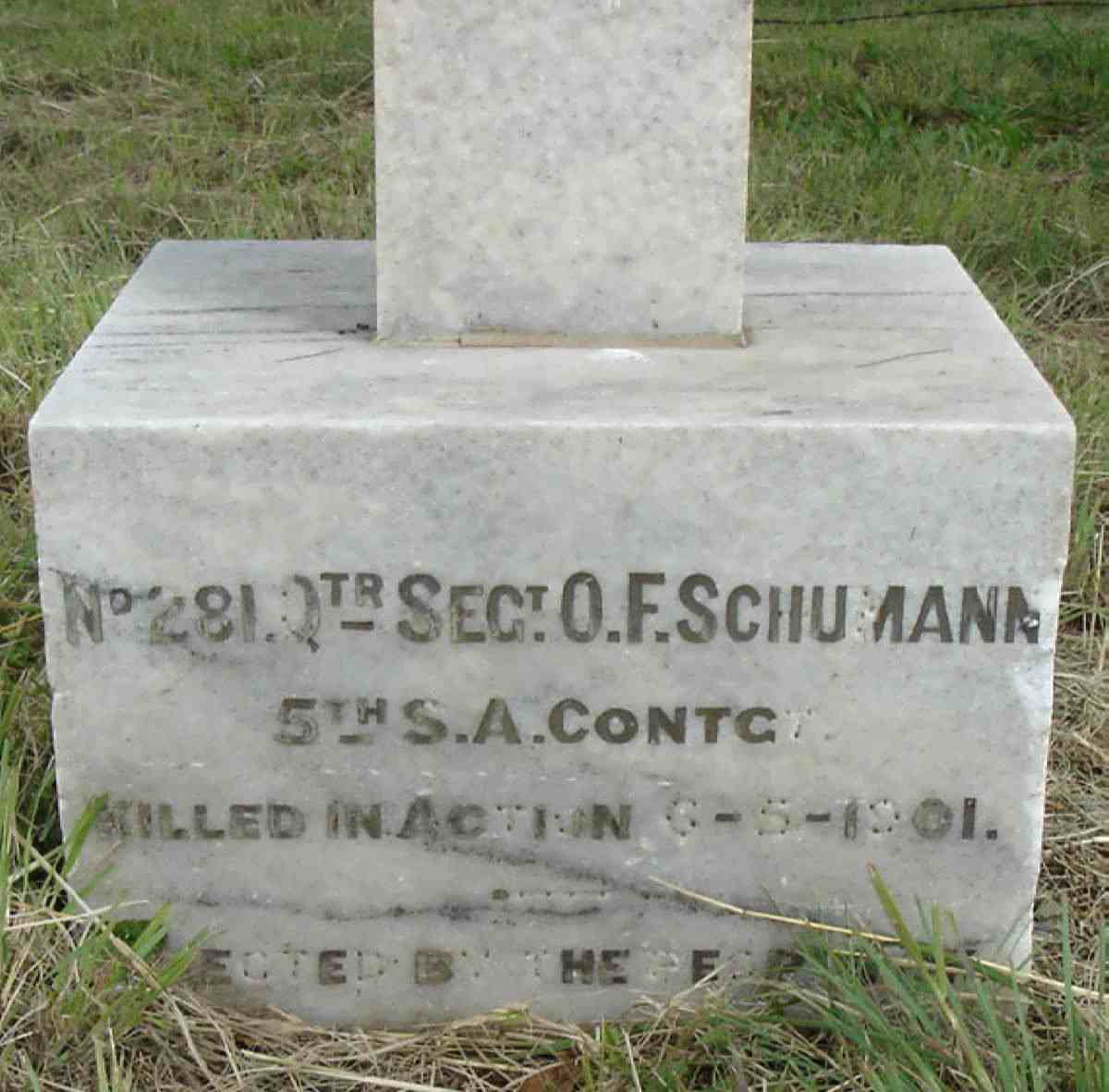 SCHUMANN O.F. -1901