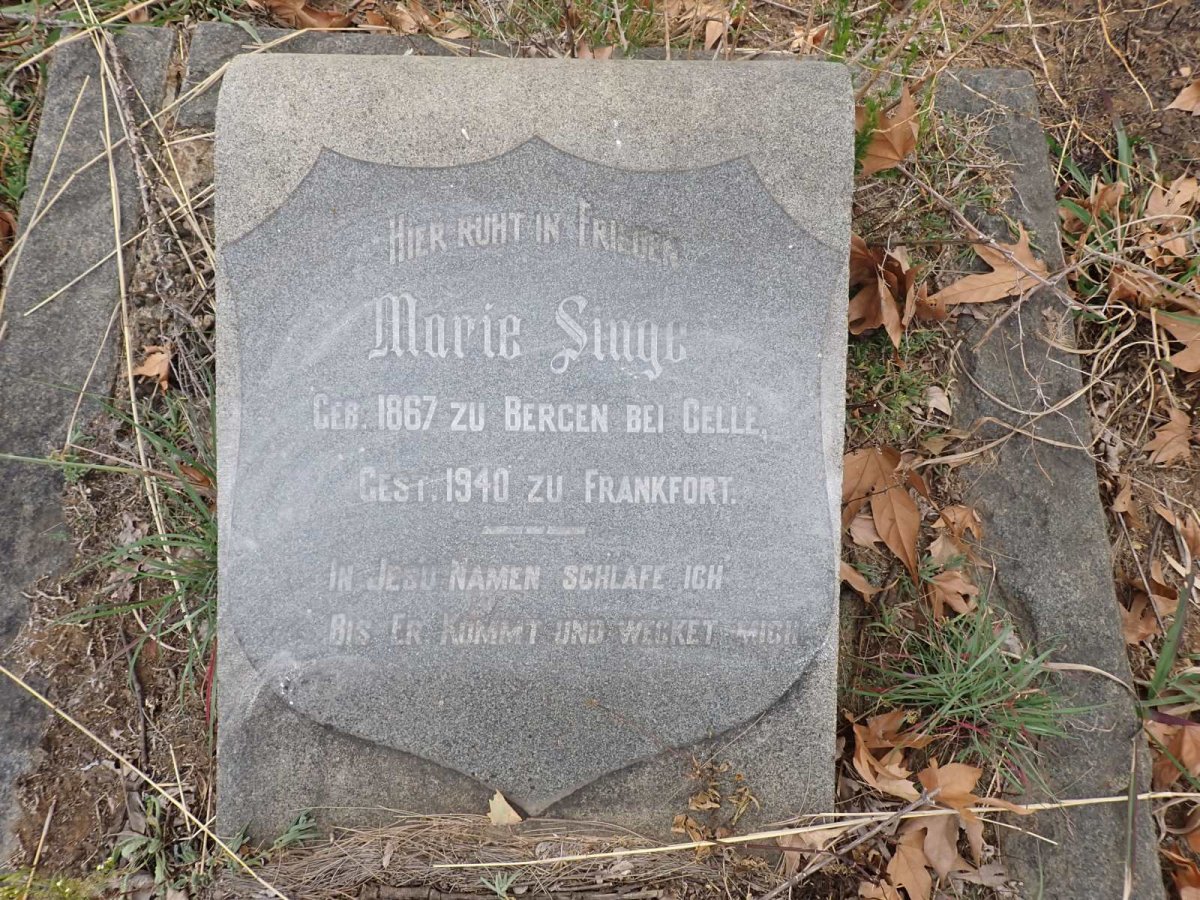 SINGE Marie 1867-1940