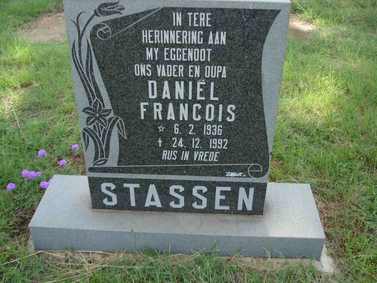 STASSEN Daniel Francois 1936-1992