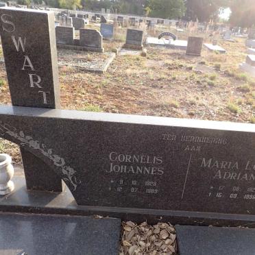 SWART Cornelis Johannes 1923-1989 & Maria Louisa Adriana 1925-1996
