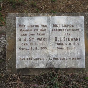 STEWART D.I. 1871-1939 :: STEWART S.J. 1931-1950