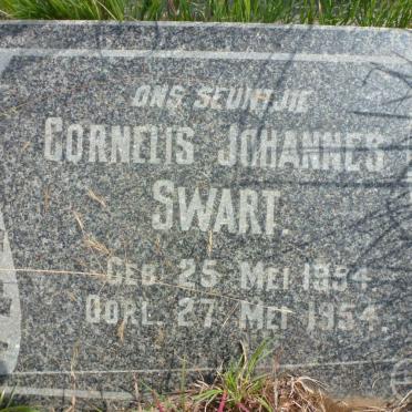 SWART Cornelis Johannes 1954-1954