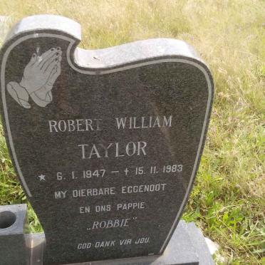 TAYLOR Robert William 1947-1983