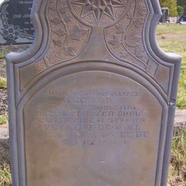 TOIT Elizabeth Maria, du nee BURNS 188?-1926