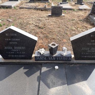 VUUREN Josua Joubert, Janse van 1950-1974 :: VUUREN Josua Joubert, Janse van 1973-1976