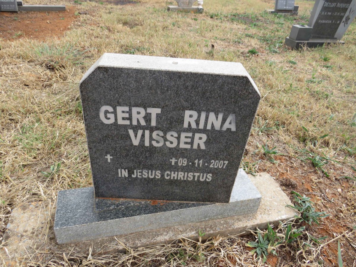 VISSER Gert & Rina -2007
