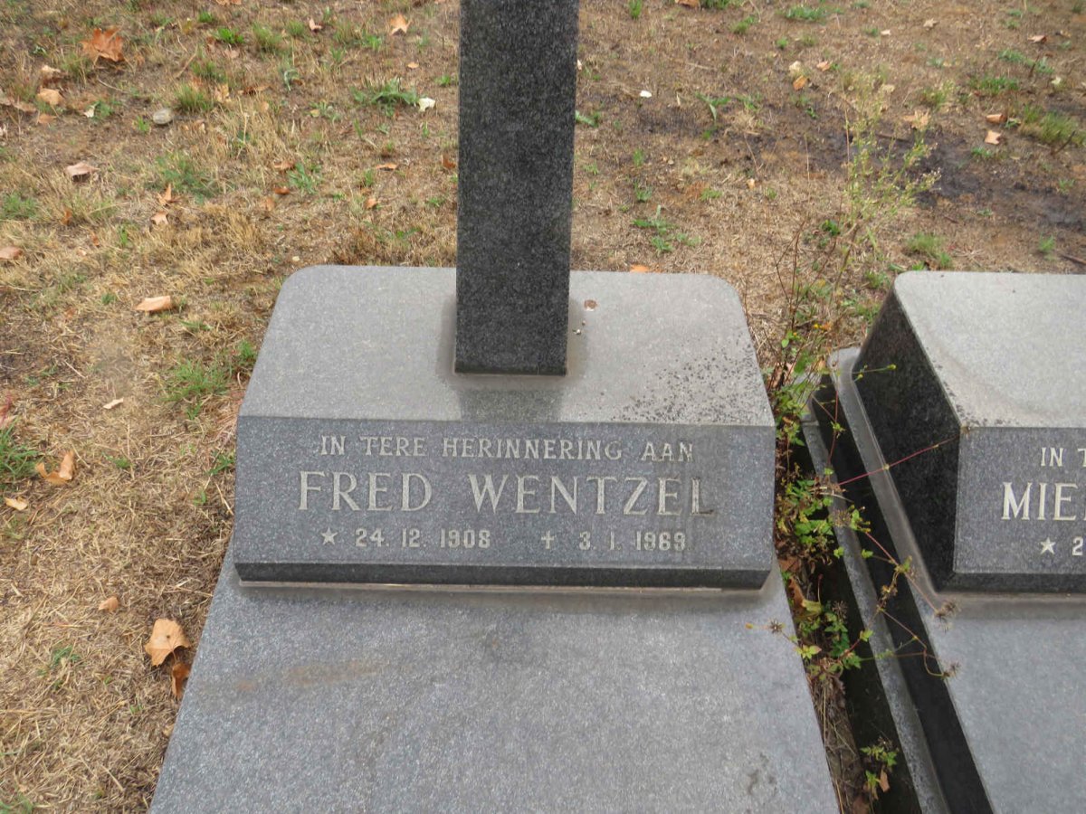 WENTZEL Fred 1908-1969