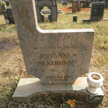 WALT Johannes Hendrikus, van der 1962-2001