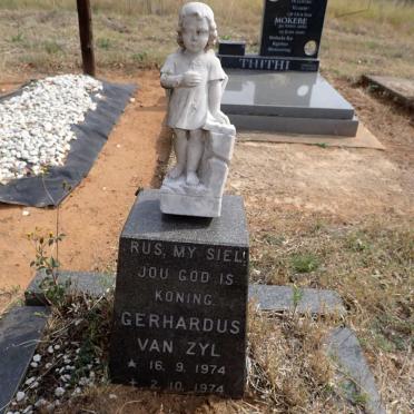 ZYL Gerhardus, van 1974-1974