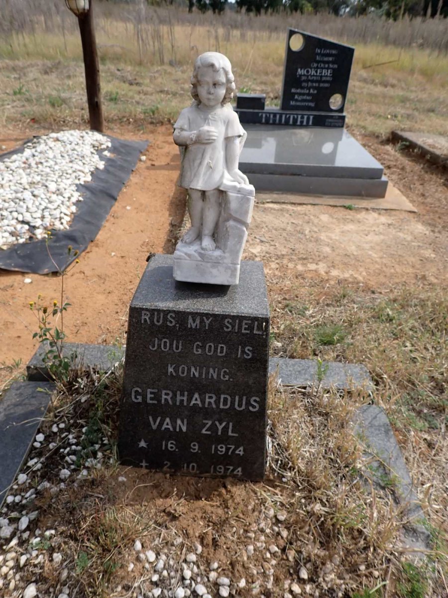 ZYL Gerhardus, van 1974-1974