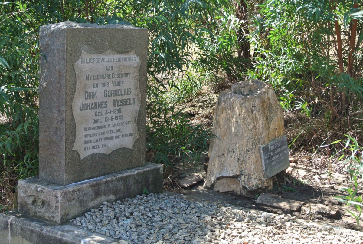 WESSELS Dirk Cornelius Johannes 1895-1942 &amp; Aletta Catharina COETZEE 1904-1977