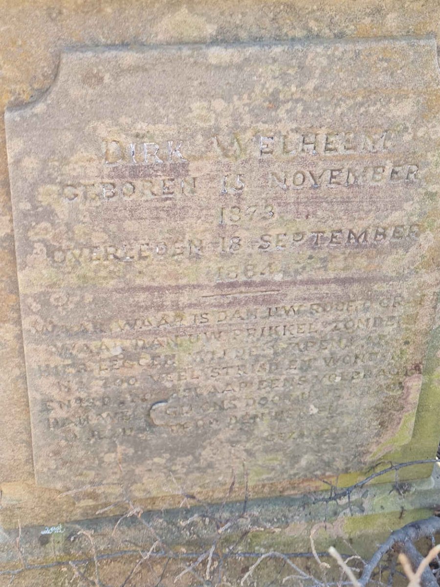 ROOYEN Dirk Welhelm, van 1873-1884