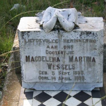 WESSELS Magdalena Martina 1895-1898