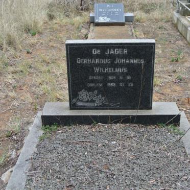 JAGER Gerhardus Johannes Wilhelmus, de 1906-1988