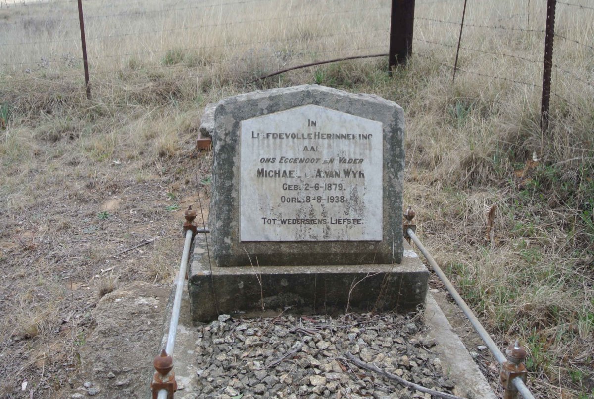 WYK Michael J.A., van 1879-1938