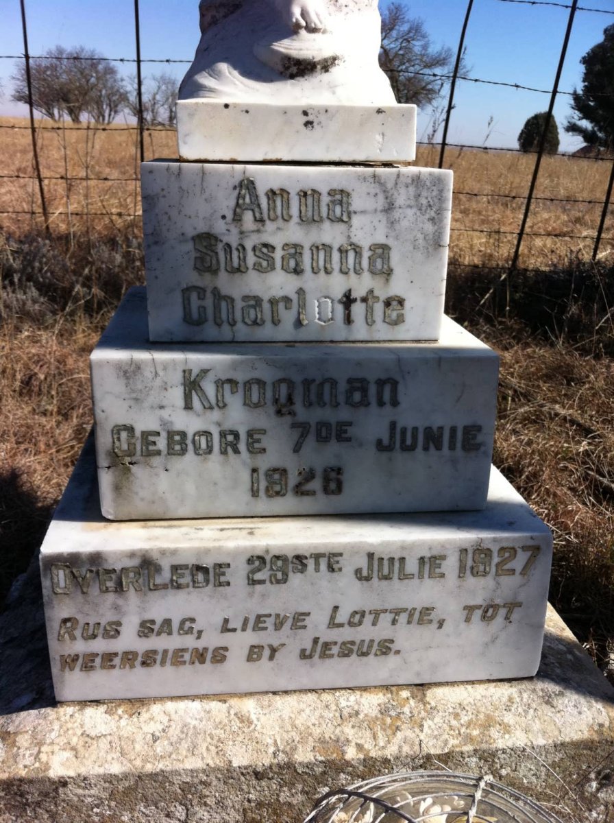 KROGMAN Anna Susanna Charlotte 1926-1927