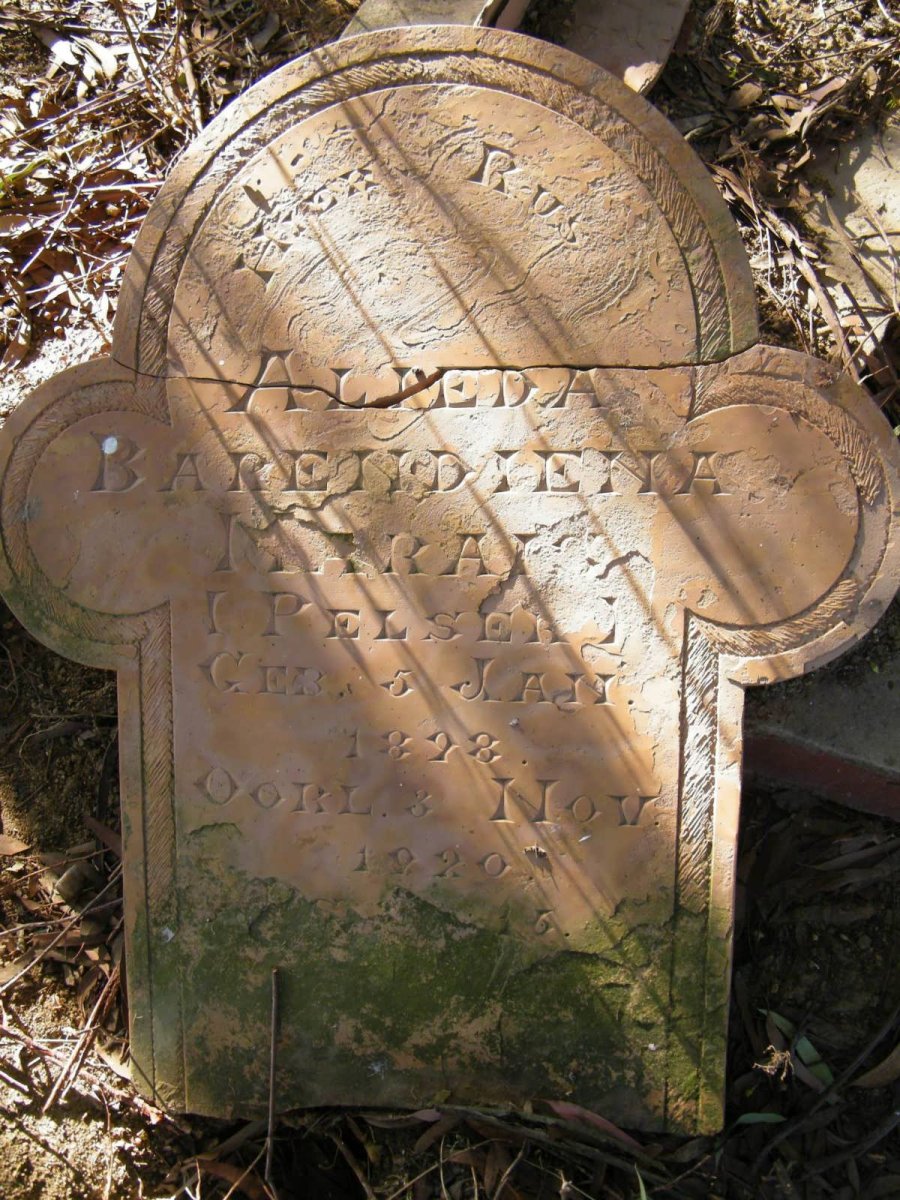 MARAIS Alieda Barendiena nee PELSER 1898-1920