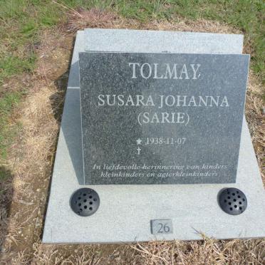 TOLMAY Susara Johanna 1938-
