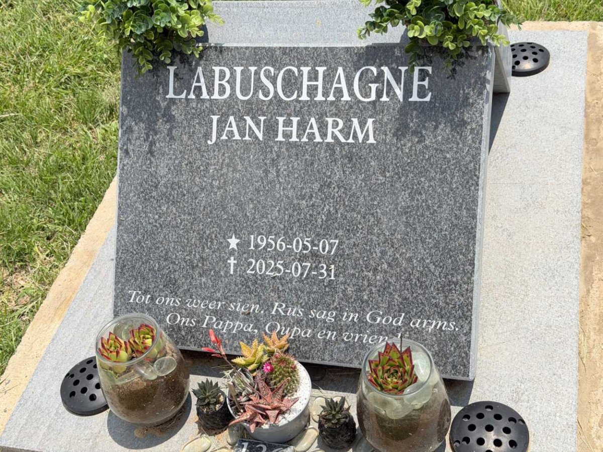 LABUSCHAGNE Jan Harm 1956-2025