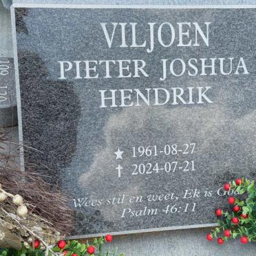 VILJOEN Pieter Joshua Hendrik 1961-2024