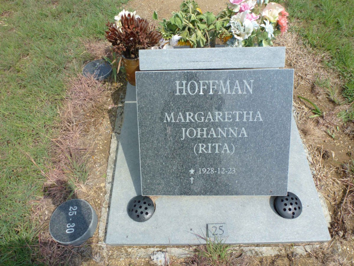HOFFMAN Margaretha Johanna 1928-