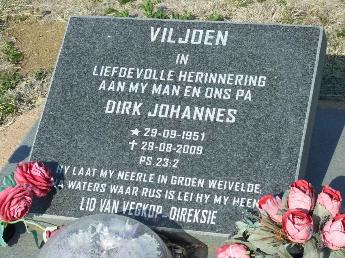 VILJOEN Dirk Johannes 1951-2009