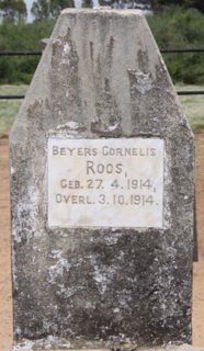 ROOS Beyers Cornelis 1914-1914
