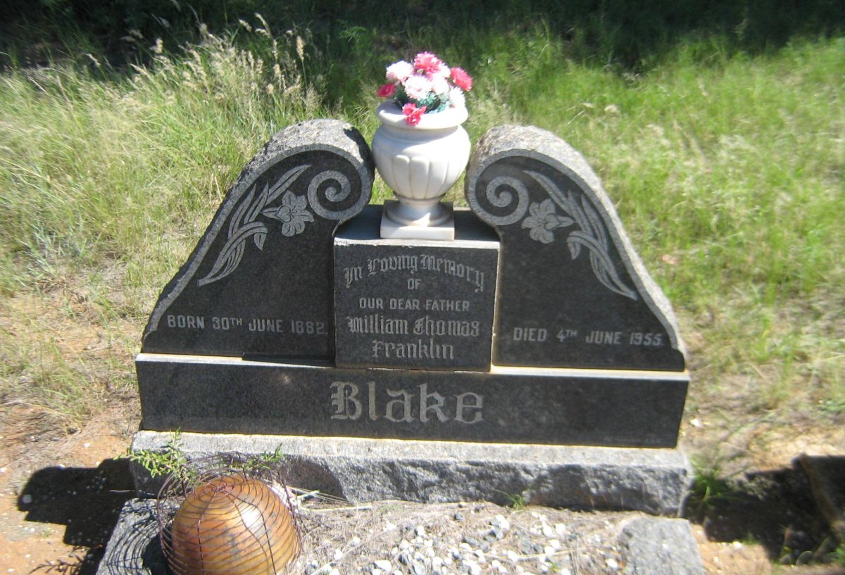 BLAKE William Thomas Franklin 1882-1955