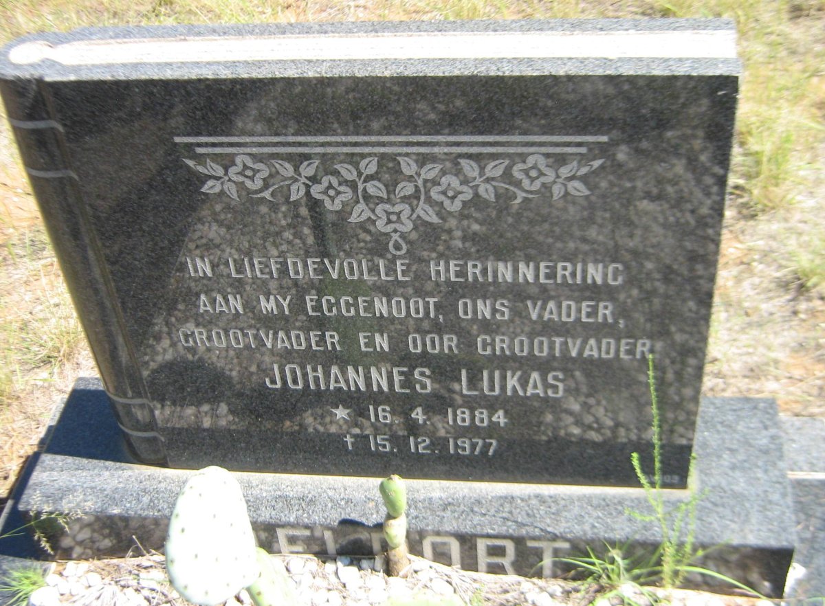 DELPORT Johannes Lukas 1884-1977