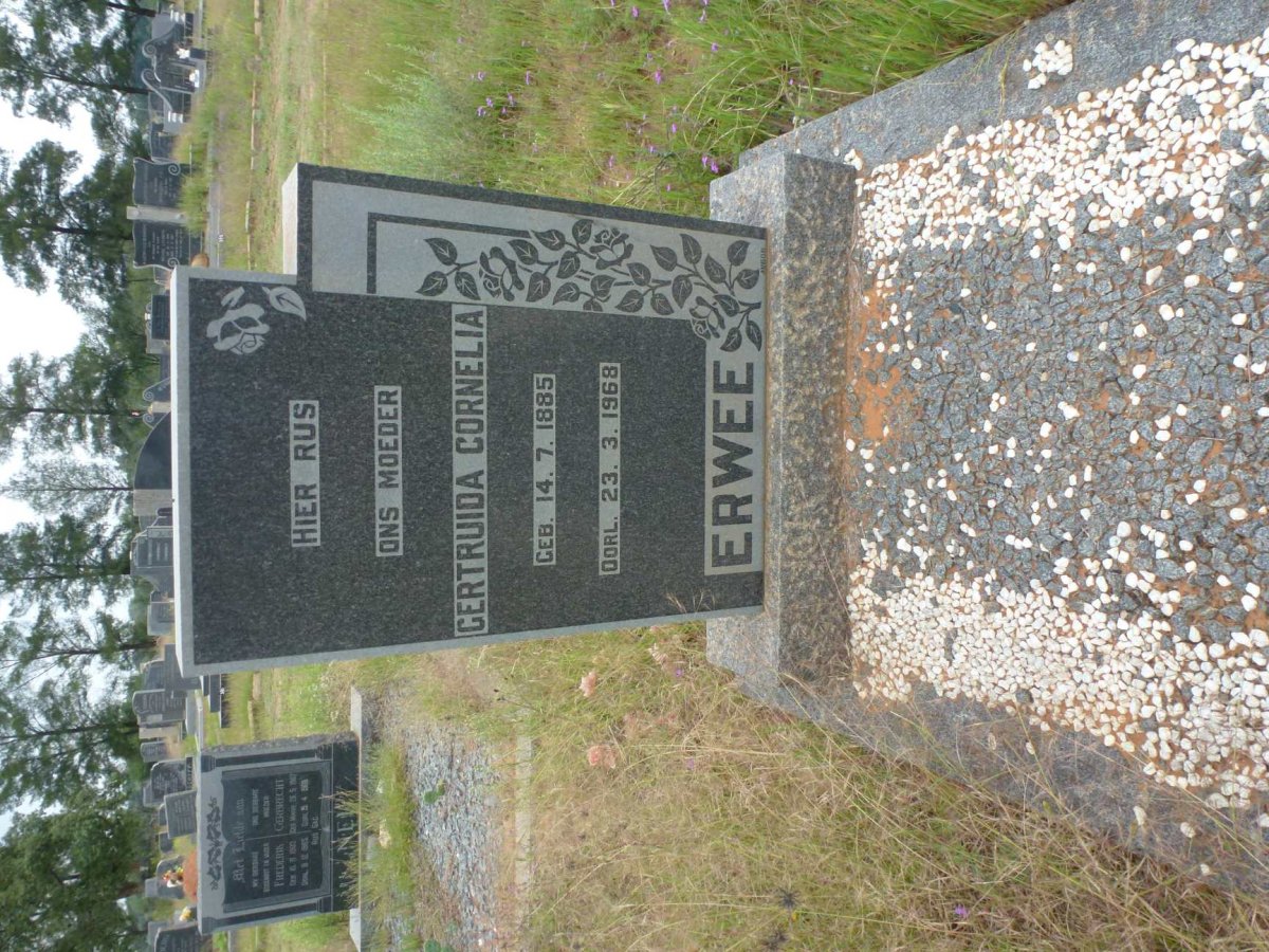 ERWEE Gertruida Cornelia 1885-1968