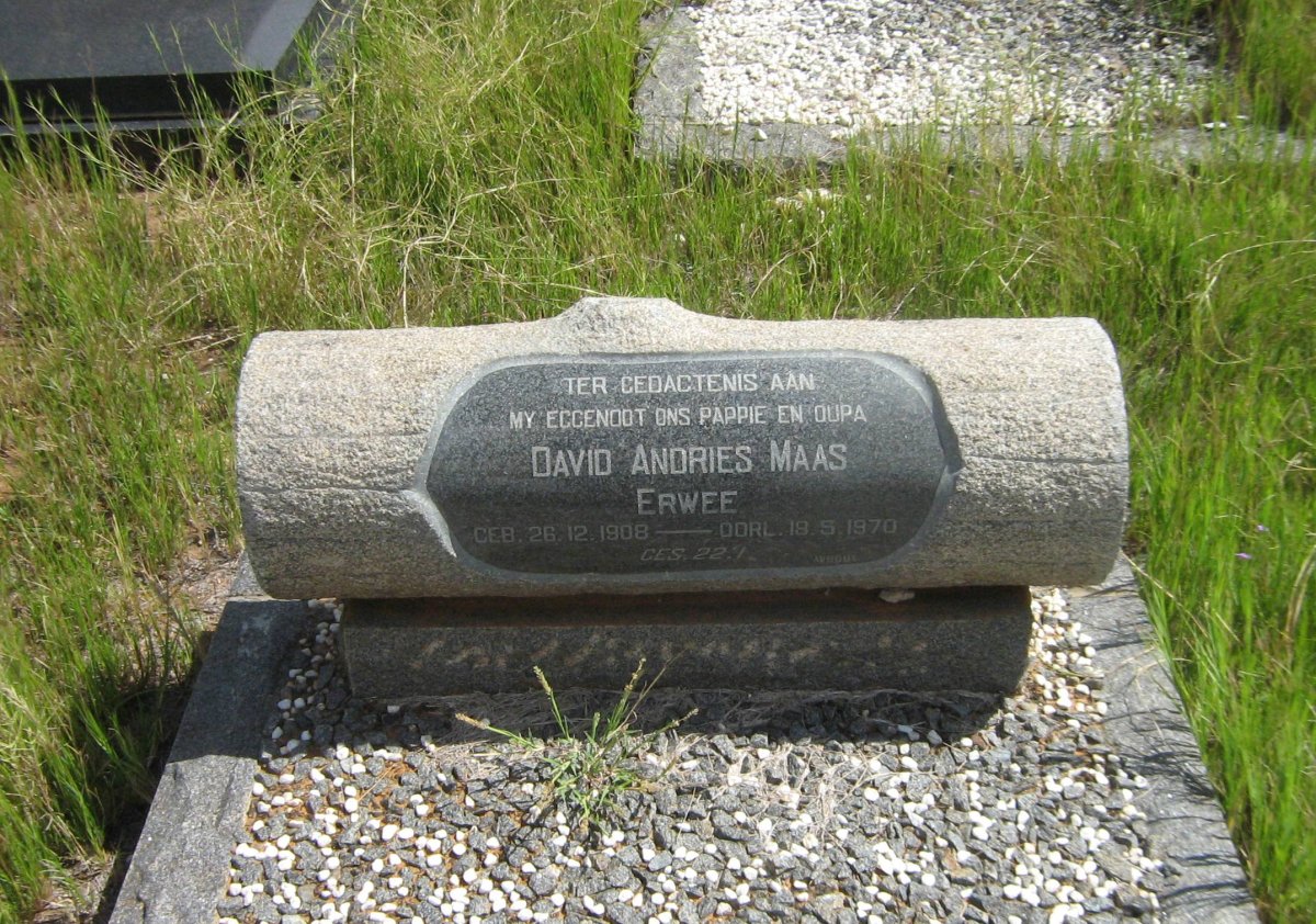 ERWEE David Andries Maas 1908-1970