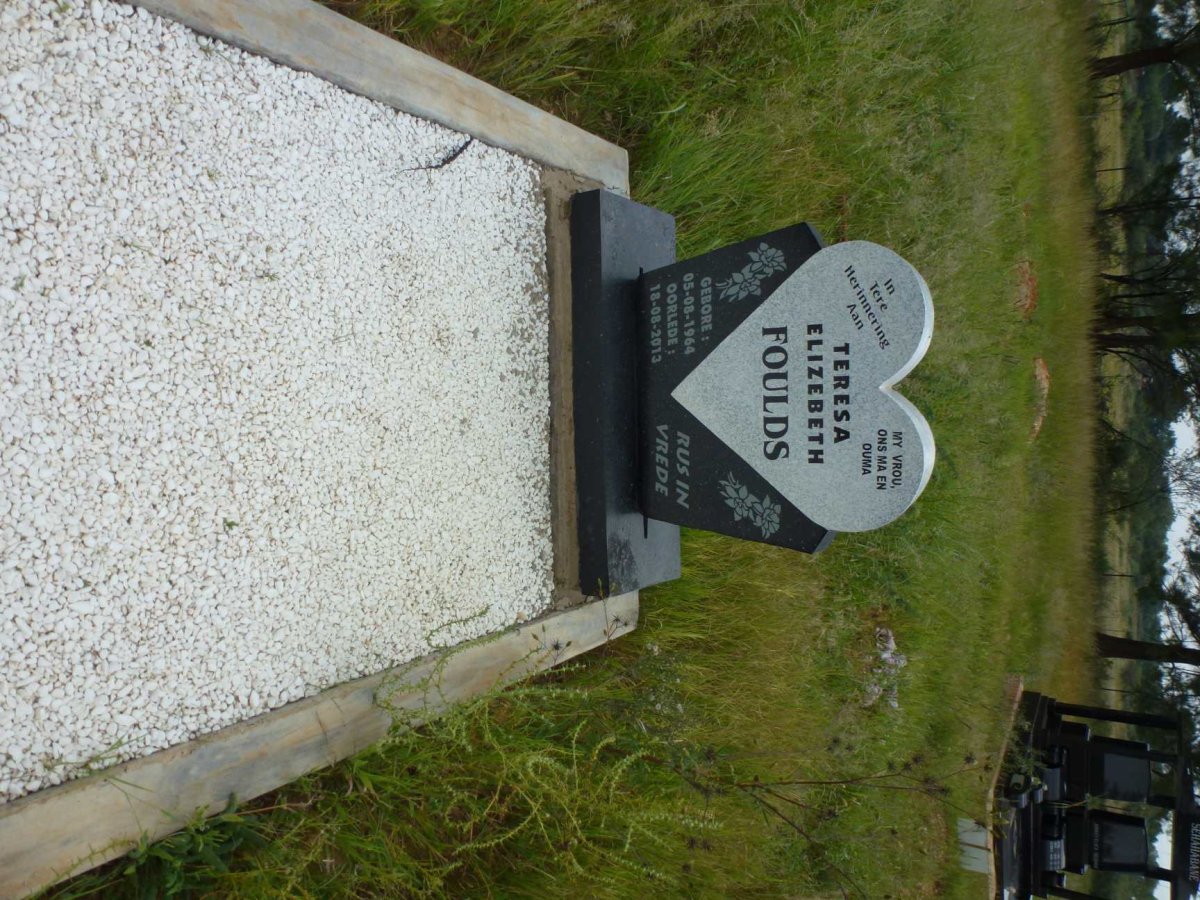 FOULDS Teresa Elizabeth 1964-2013