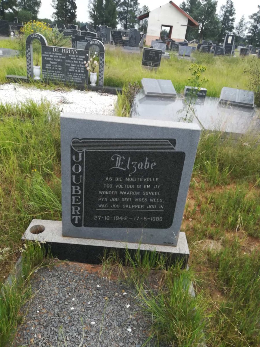 JOUBERT Elzabé 1942-1989