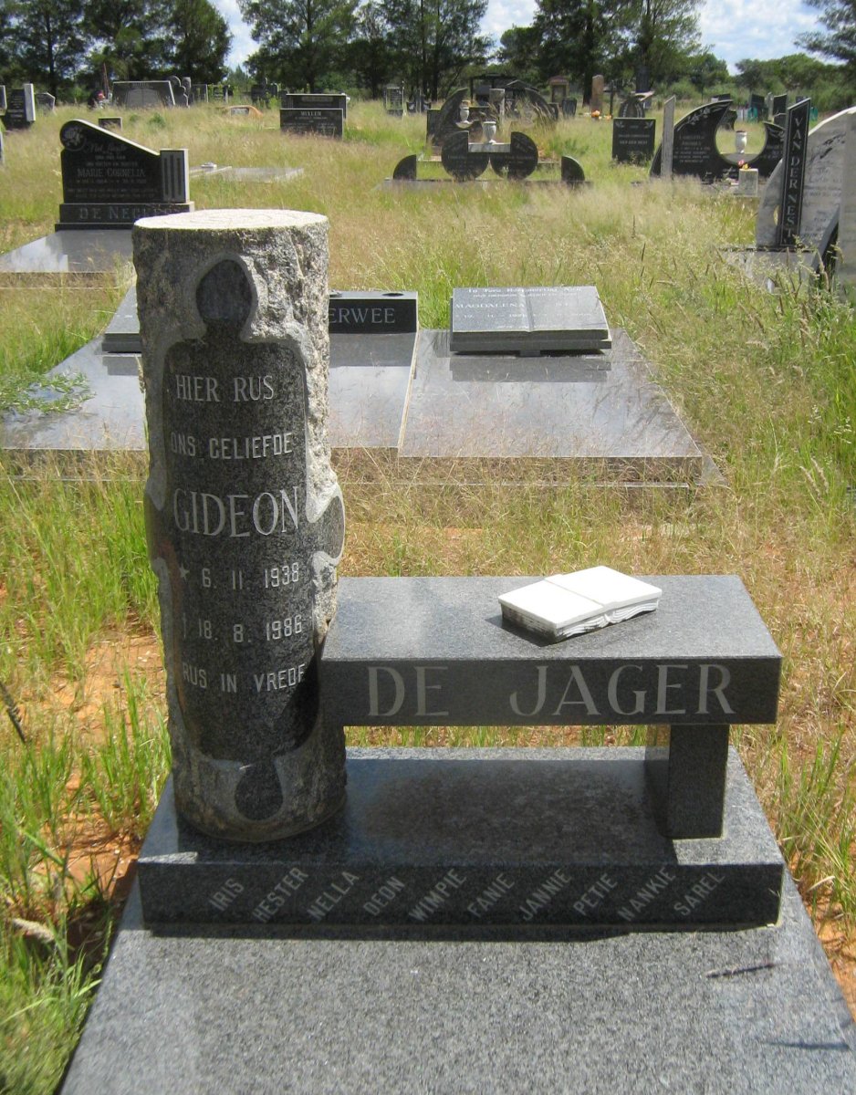 JAGER Gideon, de 1938-1986