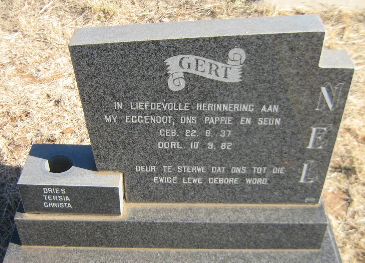 NEL Gert 1937-1982