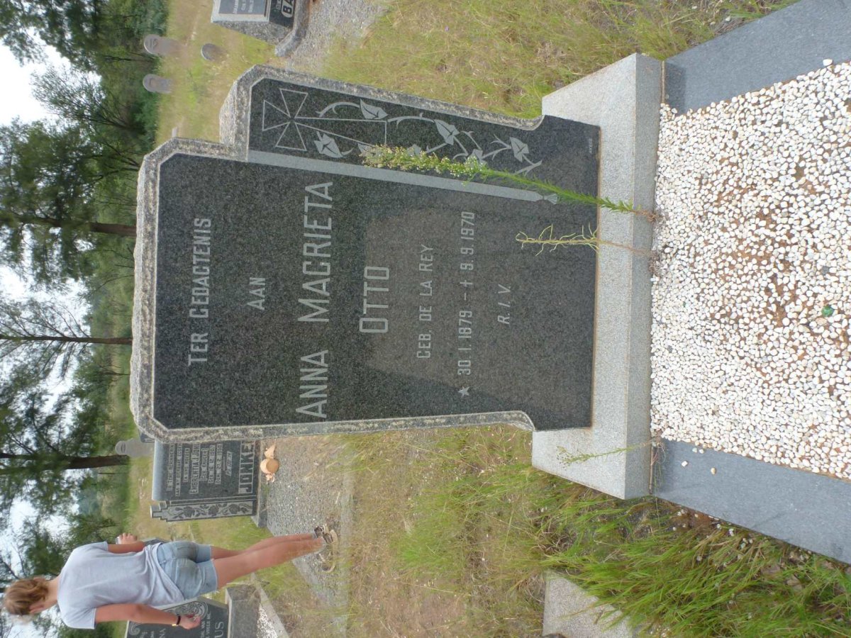 OTTO Anna Magrieta nee DE LA REY 1879-1970