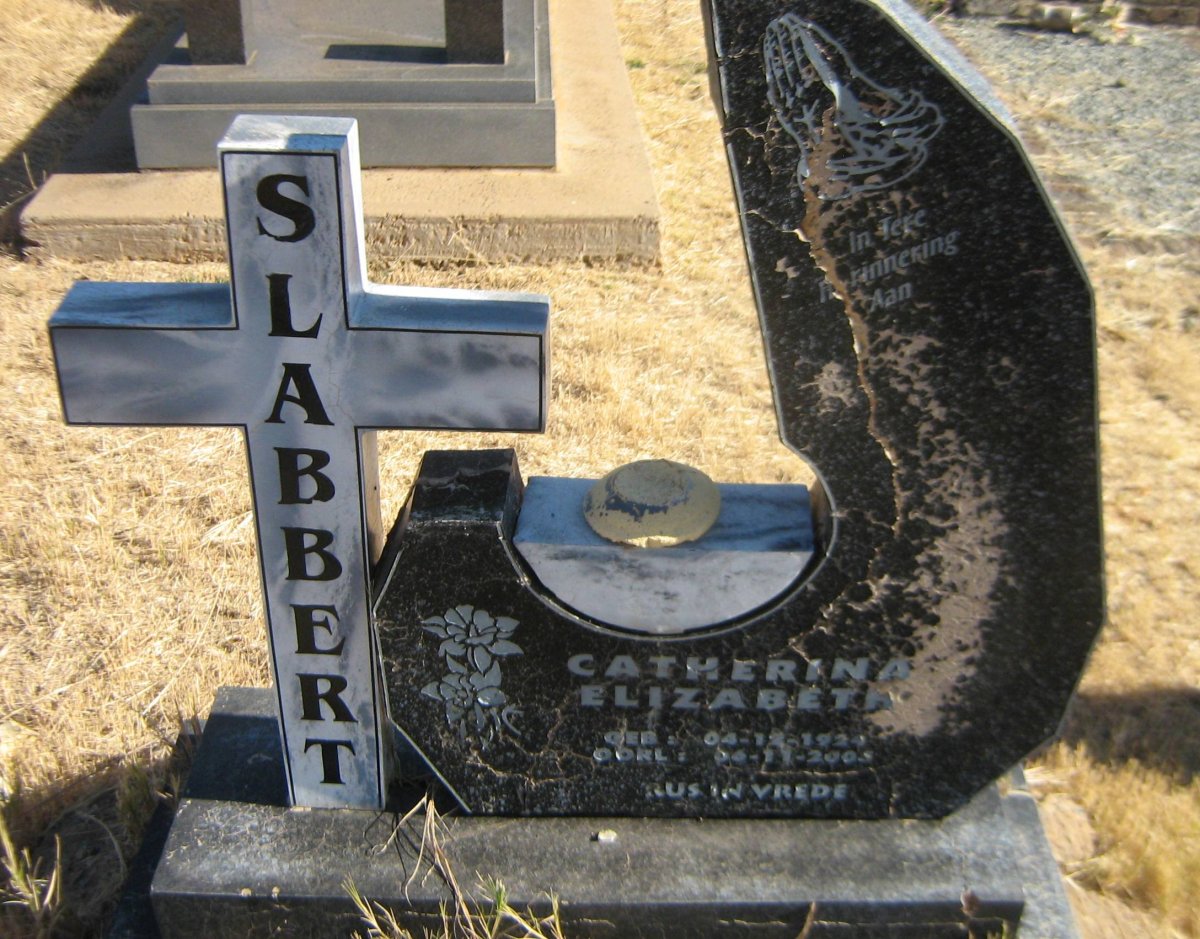 SLABBERT Catharina Elizabeth 1924-2003
